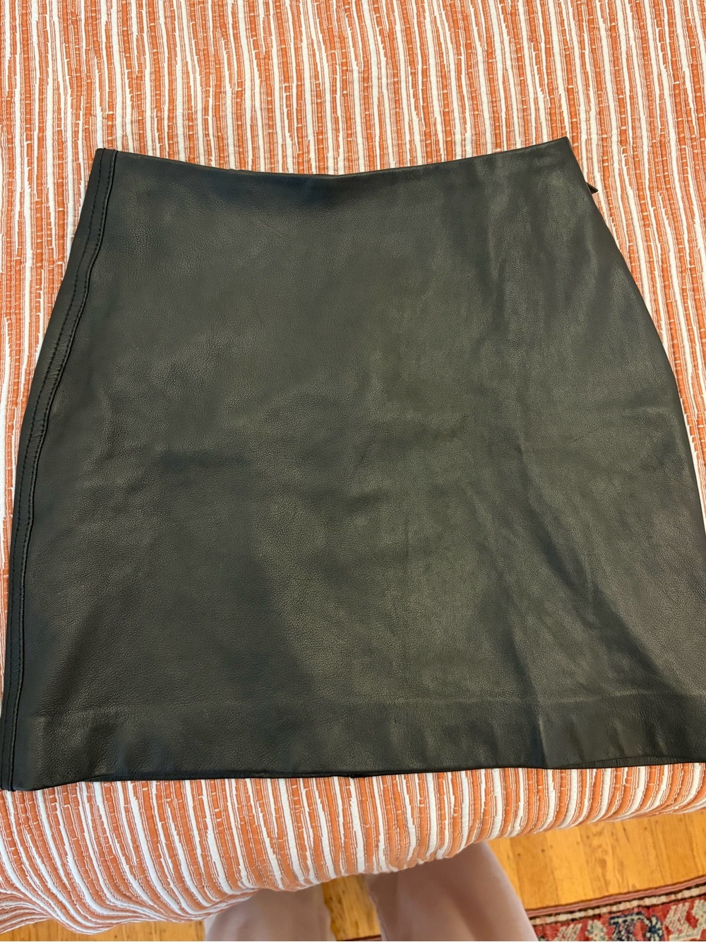 Aritzia Wilfred Free Faux Leather Mini Skirt